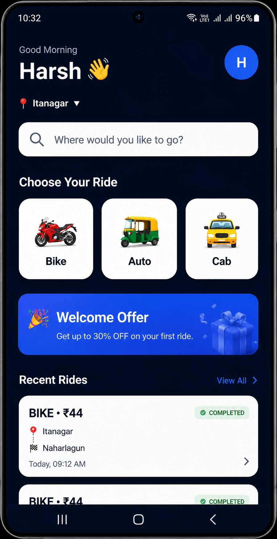 Customer App